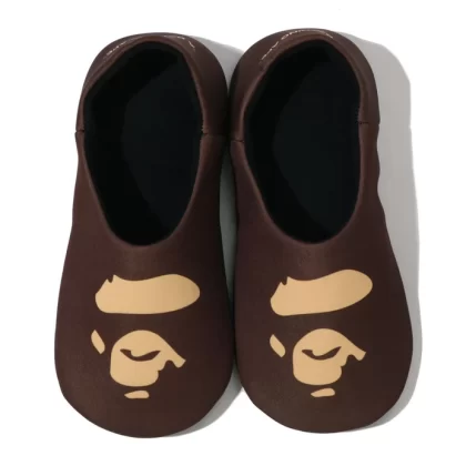 BAPE Ape Head Slippers ＆ Pouch Set Travel