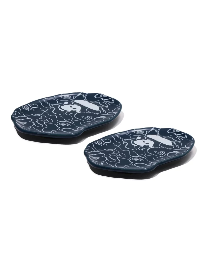 BAPE Ape Head Small Plate Two Piece Set