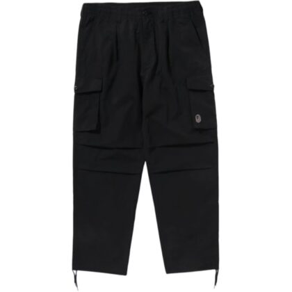 BAPE Ripstop 6 Pocket Relaxed Fit Pants Black