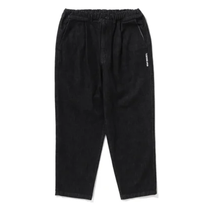 BAPE Pleat Denim Pants Black