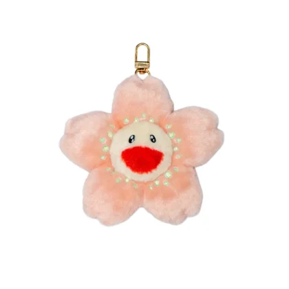 MURAKAMI Sakura Cherry Blossom Plush Mascot Keychain