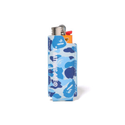 BAPE ABC Camo Lighter Case Blue