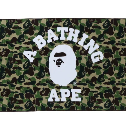BAPE ABC Camo Beach Towel Green