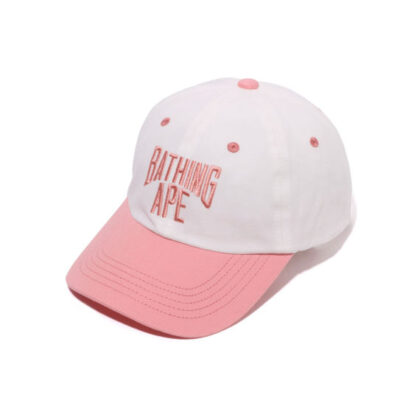 BAPE NYC Logo Cap Pink