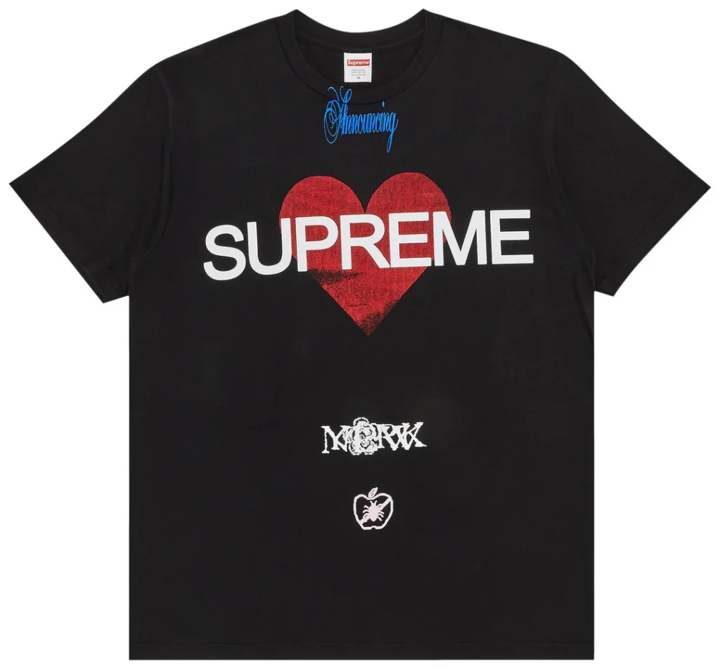 SUPREME Announcing Tee Black