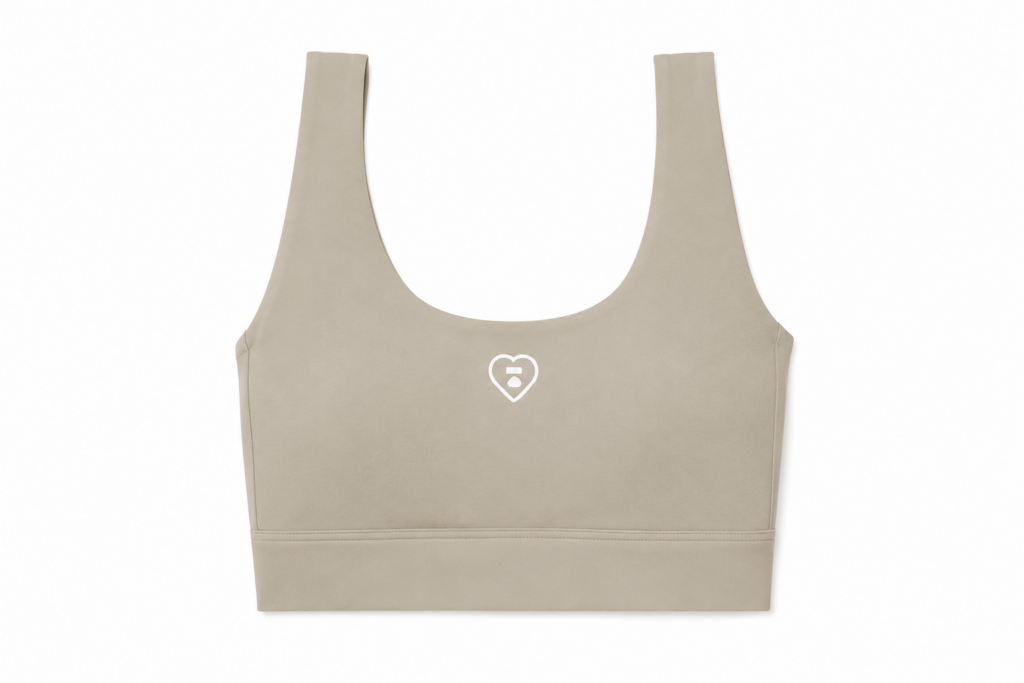 BAPE Apee Yoga Sports Bra Beige