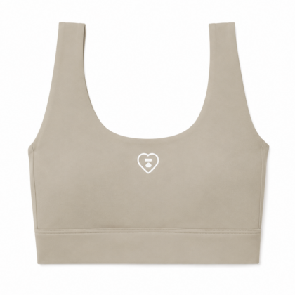 BAPE Apee Yoga Sports Bra Beige