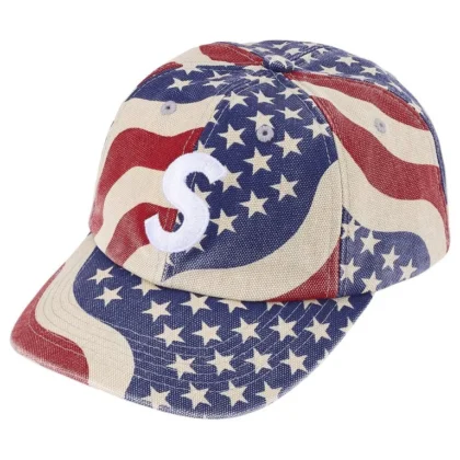 SUPREME Pigment Coated S Logo 6-Panel USA