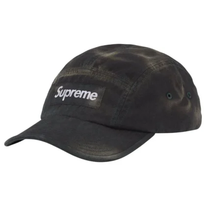 SUPREME Overdyed Camp Cap Black