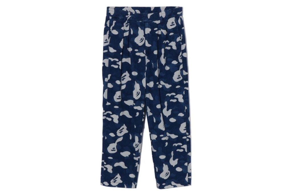 BAPE ABC Camo Easy Pants Blue