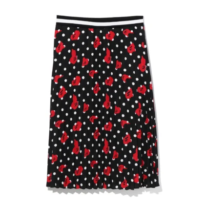 BAPE Dot Skirt Black / Red