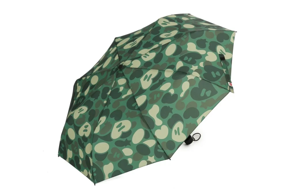 BAPE Camo Compact Umbrella Green