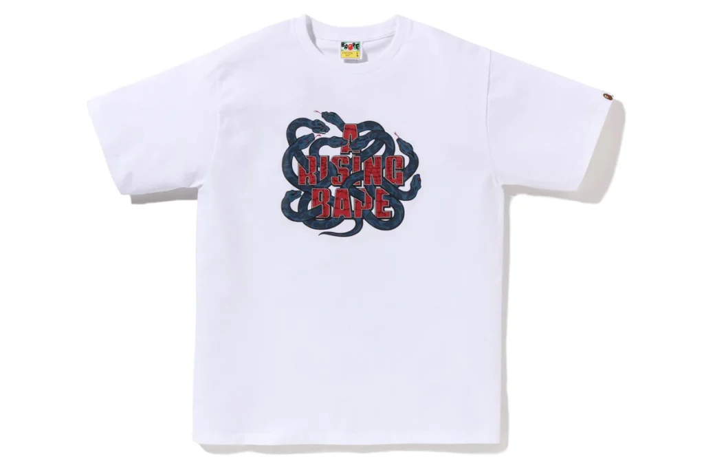BAPE Year Of Snake Tee White