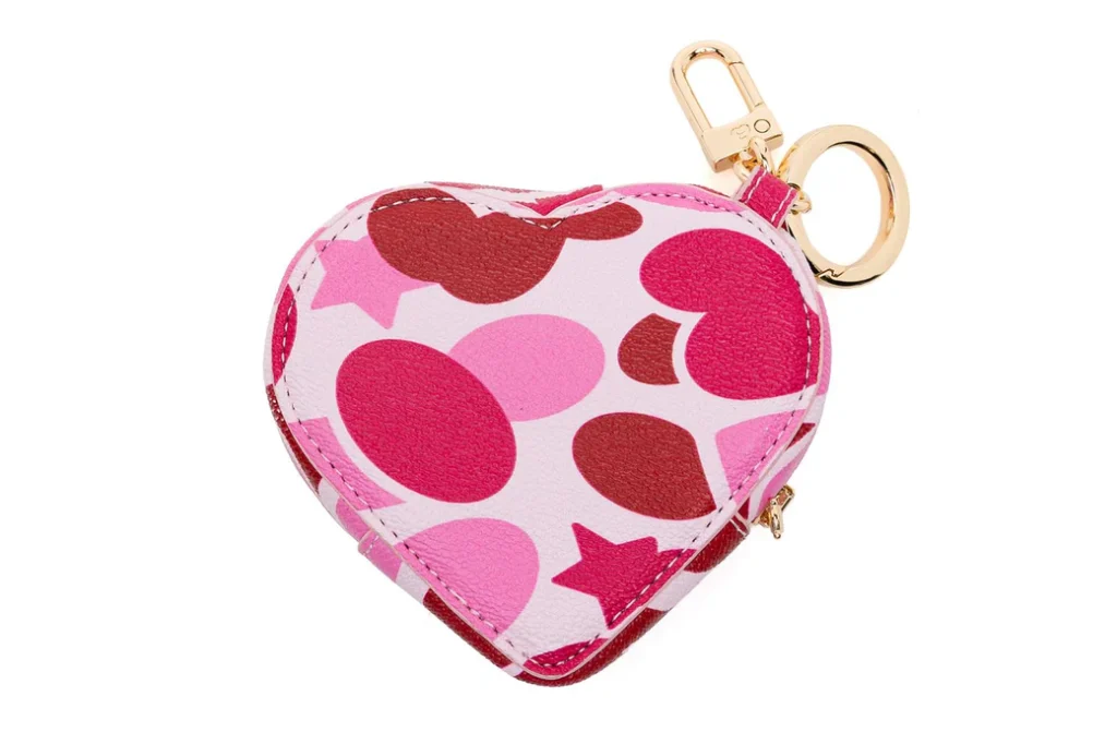 BAPE APEE Camo Printed Coins Bag Pink