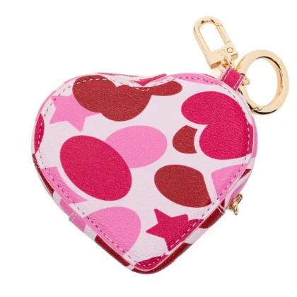 BAPE APEE Camo Printed Coins Bag Pink