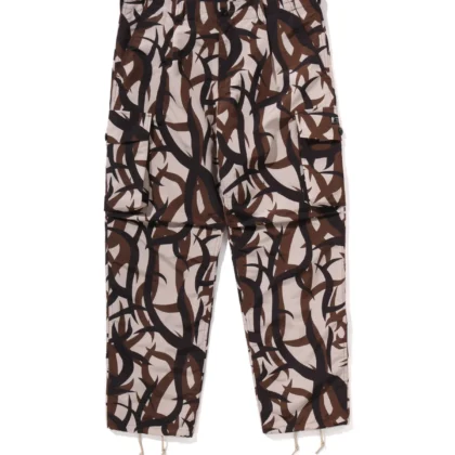 BAPE Trial Camo Regular Fit 6 Pocket Pants Beige