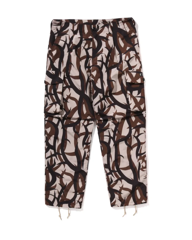 BAPE Trial Camo Regular Fit 6 Pocket Pants Beige