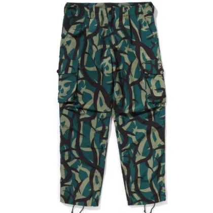 BAPE Trial Camo Regular Fit 6 Pocket Pants Green