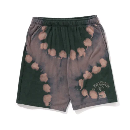 BAPE Hand Dye Relaxed Fit Sweat Shorts Green