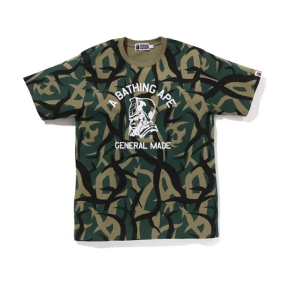BAPE Trial Camo General Tee Green
