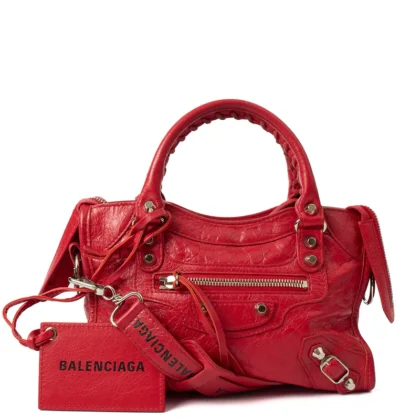 BALENCIAGA Mini Bag Classic City Red