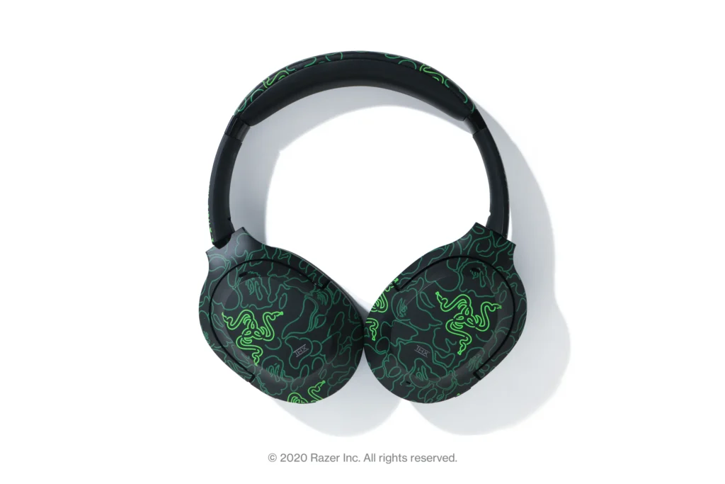 BAPE x Razer Neon Camo Head Set