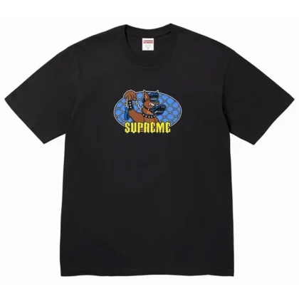 SUPREME Leash Tee Black