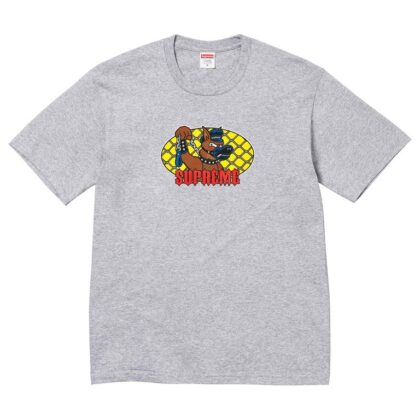 SUPREME Leash Tee Gray