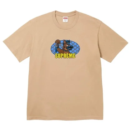 SUPREME Leash Tee Khaki