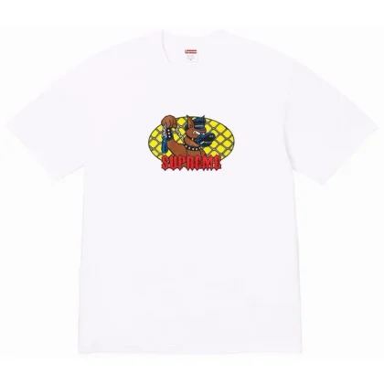 SUPREME Leash Tee White