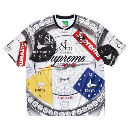 Supreme x La Martina x Jacob & Co Soccer Jersey White