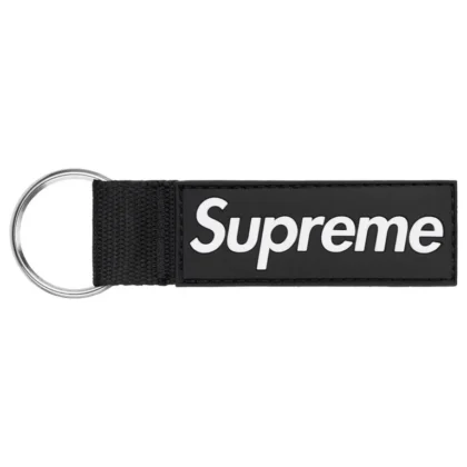Supreme Webbing Keychain Black