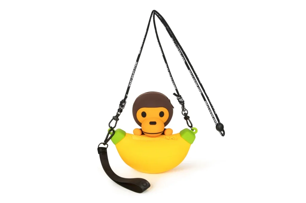 BAPE Baby Milo Silicon Cross Bag