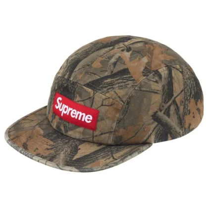SUPREME Washed Chino Twill Camp Cap Realtree®